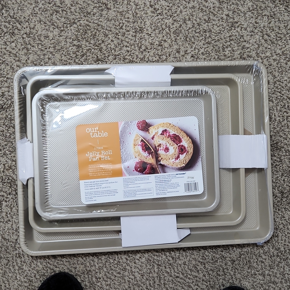 Jelly Roll Pan Set of 3